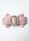 Maison de FLEUR / ビジューバックルリボンバレッタセット F ピンク Y-25-07-08-023-LO-ZA-SZ-ZY
