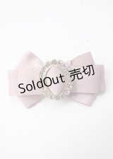 Maison de FLEUR / ビジューバックルリボンバレッタセット F ピンク Y-25-07-08-023-LO-ZA-SZ-ZT168-F001