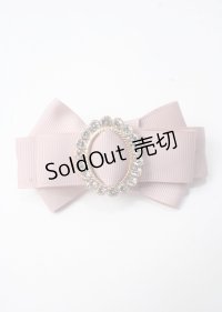Maison de FLEUR / ビジューバックルリボンバレッタセット F ピンク Y-25-07-08-023-LO-ZA-SZ-ZT168-F001