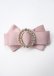 画像1: Maison de FLEUR / ビジューバックルリボンバレッタセット F ピンク Y-25-07-08-023-LO-ZA-SZ-ZT168-F001 (1)