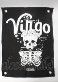 KILL STAR / GVIRGO MINI TAPESTRY  黒 Y-25-07-08-048-PU-AC-SZ-ZY