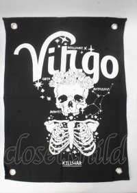 KILL STAR / GVIRGO MINI TAPESTRY  黒 Y-25-07-08-048-PU-AC-SZ-ZT168-F003