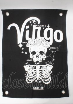 画像1: KILL STAR / GVIRGO MINI TAPESTRY  黒 Y-25-07-08-048-PU-AC-SZ-ZY
