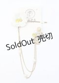 axes femme /花ｘ蝶イヤカフセット - ゴールド Y-25-07-11-041-AX-CO-SZ-ZT168-F007
