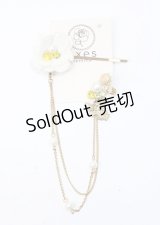 axes femme /花ｘ蝶イヤカフセット - ゴールド Y-25-07-11-041-AX-CO-SZ-ZT168-F007