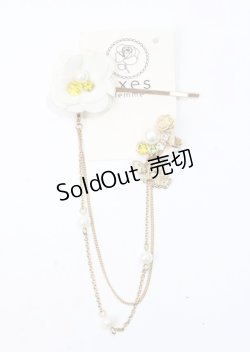 画像1: axes femme /花ｘ蝶イヤカフセット - ゴールド Y-25-07-11-041-AX-CO-SZ-ZT168-F007