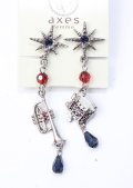 axes femme POETIQUE / トイマーチイヤリング  シルバー Y-25-07-11-042-AX-AC-AS-ZY