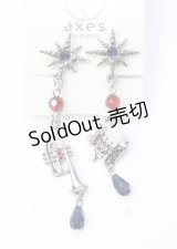 axes femme POETIQUE / トイマーチイヤリング  シルバー Y-25-07-11-042-AX-AC-AS-ZT168-F007