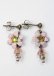 画像1: Michal Negrin / お花垂れピアス   Y-25-07-11-045-LO-AC-SZ-ZT168-F007 (1)