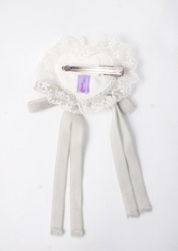 画像4: Angelic Pretty / Angel Bouquetリボンクリップ  白 Y-25-07-11-054-AP-AC-SZ-ZY