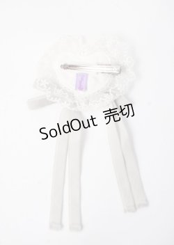 画像4: Angelic Pretty / Angel Bouquetリボンクリップ  白 Y-25-07-11-054-AP-AC-SZ-ZY