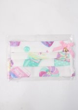 Angelic Pretty / Fancy Candyマスクカバー  シロ Y-25-07-11-055-AP-ZA-SZ-ZT169-F004