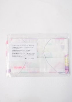 画像2: Angelic Pretty / Fancy Candyマスクカバー  シロ Y-25-07-11-055-AP-ZA-SZ-ZT169-F004