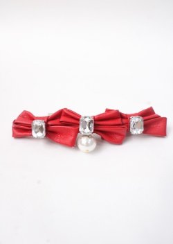 画像2: Angelic Pretty / Prima Ribbonバレッタ  レッド Y-25-07-11-056-AP-AC-SZ-ZY