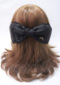 Angelic Pretty / シャーベットリボンバレッタ  黒 Y-25-07-11-057-AP-ZA-SZ-ZY