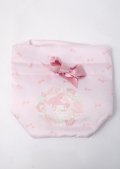 Maison de FLEUR / マイメロ巾着ホポーチ  ピンク Y-25-07-11-068-LO-ZA-SZ-ZT0713Y