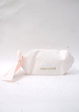 画像1: Maison de FLEUR / フラワージャガードキャラメルポーチ  ピンク Y-25-07-11-072-LO-ZA-AS-ZT169 (1)