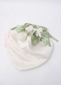 Maison de FLEUR / EC限定いちご巾着  白 Y-25-07-11-074-LO-BG-SZ-ZT0713Y