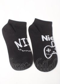 NieR Clothing / G靴下 -  Y-25-07-11-082-PU-ZA-SZ-ZT168-F001