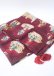 画像1: Jane Marple / Old Englandのスカーフ  ボルドー Y-25-07-11-084-JM-ZA-SZ-ZY (1)