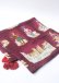 画像2: Jane Marple / Old Englandのスカーフ  ボルドー Y-25-07-11-084-JM-ZA-SZ-ZY (2)