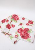 Jane Marple / English Rosesスカーフ  オフ×ローズ Y-25-07-11-086-JM-ZA-SZ-ZY