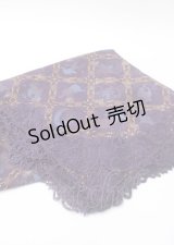 axes femme / アラジン/大判ストール F パープル Y-25-07-11-087-AX-ZA-SZ-ZY