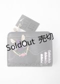 ANNA SUI / ニューイヤードラゴンLファスナー2つ折り財布  黒 Y-25-07-11-093-PU-ZA-SZ-ZY