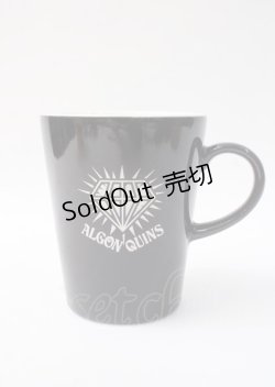 画像1: ALGONQUINS / ロゴマグカップ  黒 Y-25-07-11-097-AL-ZA-SZ-ZT-W001