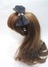 画像2: MILK / Straw Ribbonヘアバンド  ブラック Y-25-07-11-098-ML-AC-SZ-ZI (2)