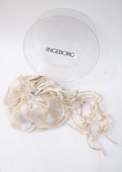 画像2: INGEBORG / G葉柄フラワーコサージュ  ベージュ Y-25-07-11-100-LO-ZA-AS-ZY
