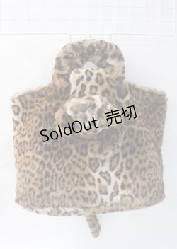 画像1: WONDERFUL WORLD / ヒョウモチーフトートバッグ  ブラウン Y-25-07-11-104-LO-BG-SZ-ZY