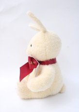 画像2: Maison de FLEUR / ストライプクラブ限定うさぎぬいぐるみ F レッド Y-25-07-11-107-LO-ZA-SZ-ZT172 (2)
