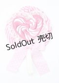 Angelic Pretty / POP Heartロリポップワッペンロゼッタブローチ  ピンク Y-25-07-11-012-AP-ZA-SZ-ZY