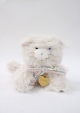 PINK HOUSE / フラッフィ・キティーズぬいぐるみコサージュ  アイボリー Y-25-07-11-108-LO-ZA-SZ-ZY