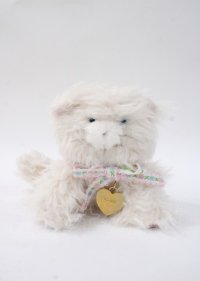 PINK HOUSE / フラッフィ・キティーズぬいぐるみコサージュ  アイボリー Y-25-07-11-108-LO-ZA-SZ-ZY