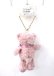 画像2: Maison de FLEUR / EC限定ハッピー(bee)フルールくまチャーム F ローズ Y-25-07-11-109-LO-ZA-SZ-ZY (2)