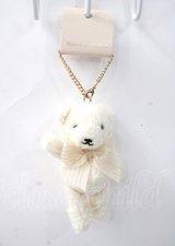 Maison de FLEUR / ショートケーキベアチャーム F アイボリー Y-25-07-11-110-LO-ZA-SZ-ZY