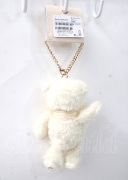 画像2: Maison de FLEUR / ショートケーキベアチャーム F アイボリー Y-25-07-11-110-LO-ZA-SZ-ZY