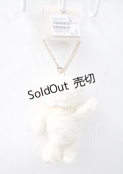 画像2: Maison de FLEUR / ショートケーキベアチャーム F アイボリー Y-25-07-11-110-LO-ZA-SZ-ZY