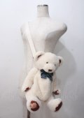 PINK HOUSE / Bear fluffyバッグ  アイボリー Y-25-07-11-112-LO-BG-SZ-ZY