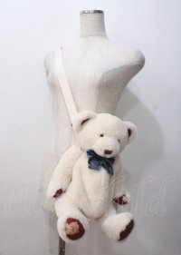 PINK HOUSE / Bear fluffyバッグ  アイボリー Y-25-07-11-112-LO-BG-SZ-ZY