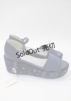 画像4: axes femme POETIQUE / 星座刺繍サンダル L 紺 Y-25-07-11-114-AX-SH-SZ-ZY