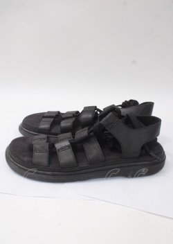 画像2: Dr.Martens （Getta Grip） / NARTILLA サンダル UK3 ブラック Y-25-07-11-117-PU-SH-SZ-ZY