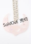 MILK / MOONネックレス  ピンク×ゴールド Y-25-07-11-019-ML-AC-SZ-ZI