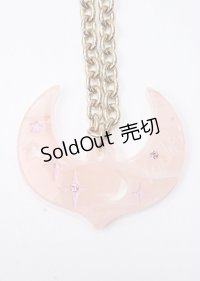 MILK / MOONネックレス  ピンク×ゴールド Y-25-07-11-019-ML-AC-SZ-ZI