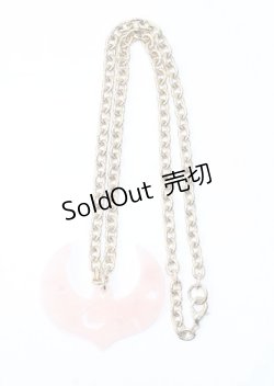 画像2: MILK / MOONネックレス  ピンク×ゴールド Y-25-07-11-019-ML-AC-SZ-ZI