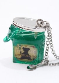 PUTUMAYO / ジャム瓶ネックレス  グリーン Y-25-07-11-020-PT-AC-SZ-ZY