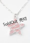 MILK / スターネックレス  シルバー×レッド Y-25-07-11-023-ML-AC-SZ-ZI