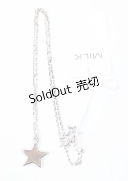 画像2: MILK / スターネックレス  シルバー×レッド Y-25-07-11-023-ML-AC-SZ-ZI